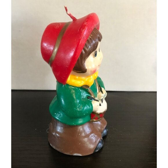 VTG Jasco Drummer Boy Candle 1981 Christmas Spirit 5.5" Hand Painted - Picture 2 of 8